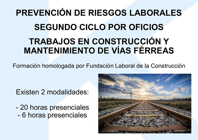 Construcción y mantenimiento de vías férreas